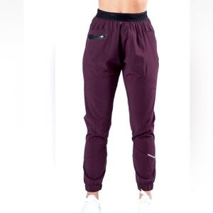 Alphalete Women’s Infinity Studio Pants - Burgundy, Size Medium